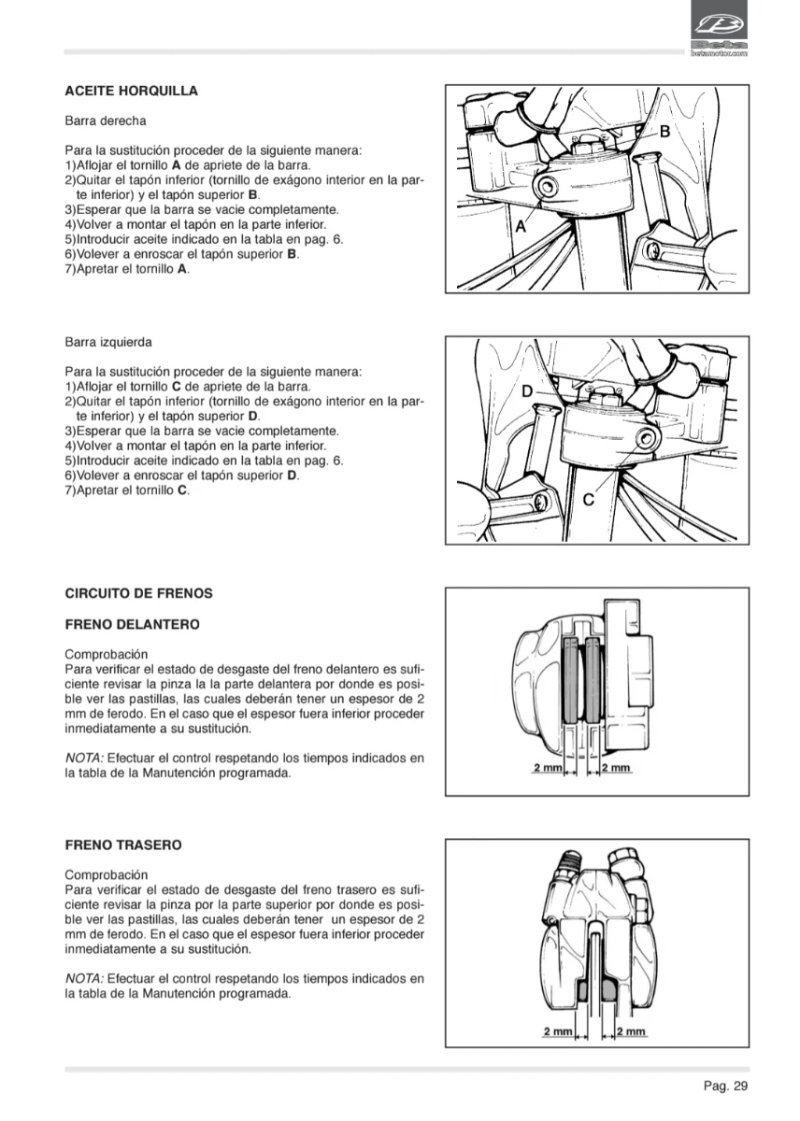 Manual de Taller Beta Alp 125 2007 - Imagen 3