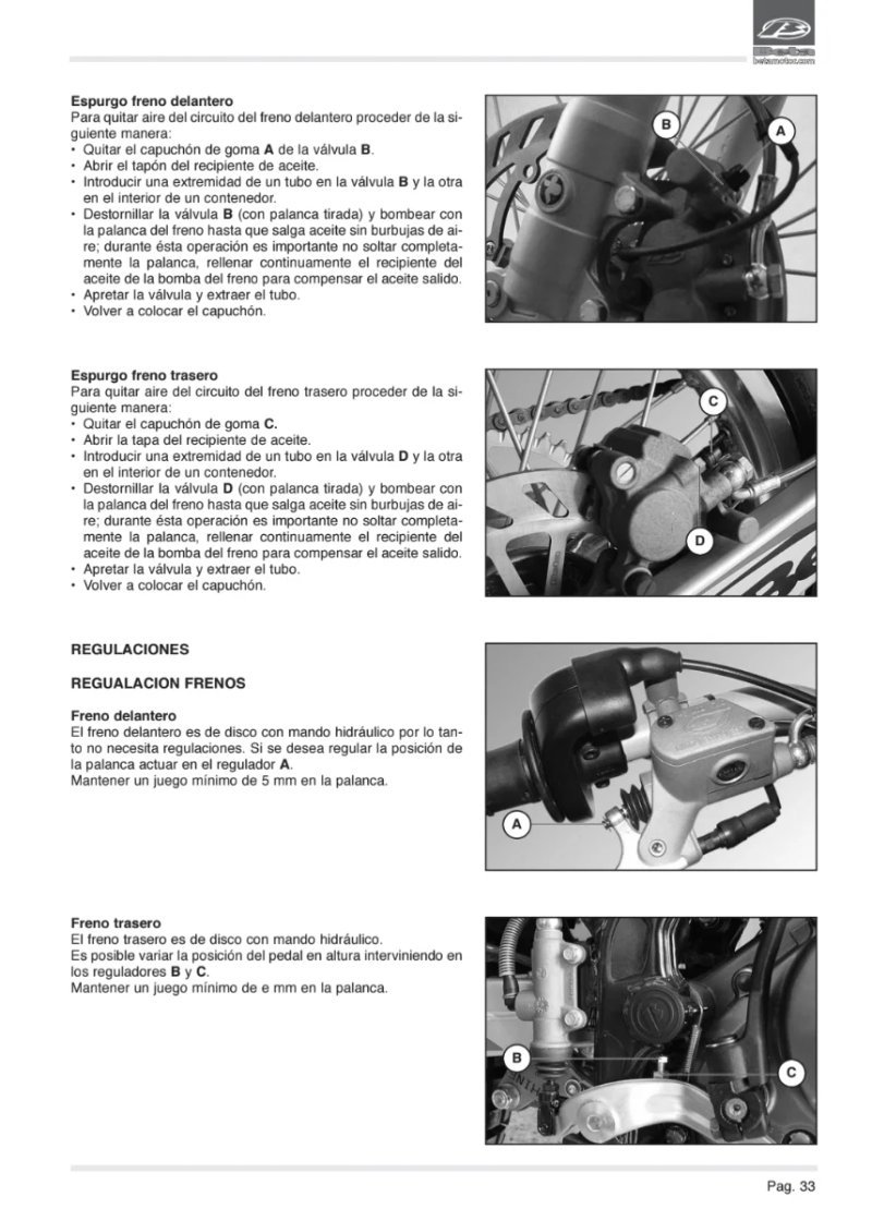 Manual de Taller Beta Alp 125 2007 - Imagen 4