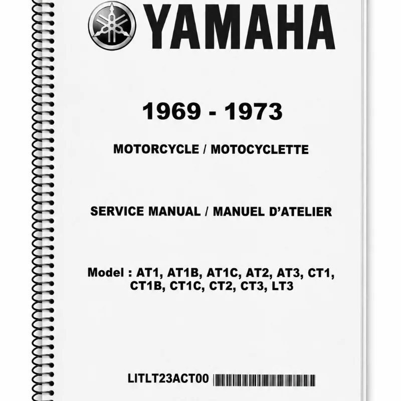 Manual de Taller Yamaha AT1, AT2, AT3, CT1, CT2, CT3, LT3 1969-1973