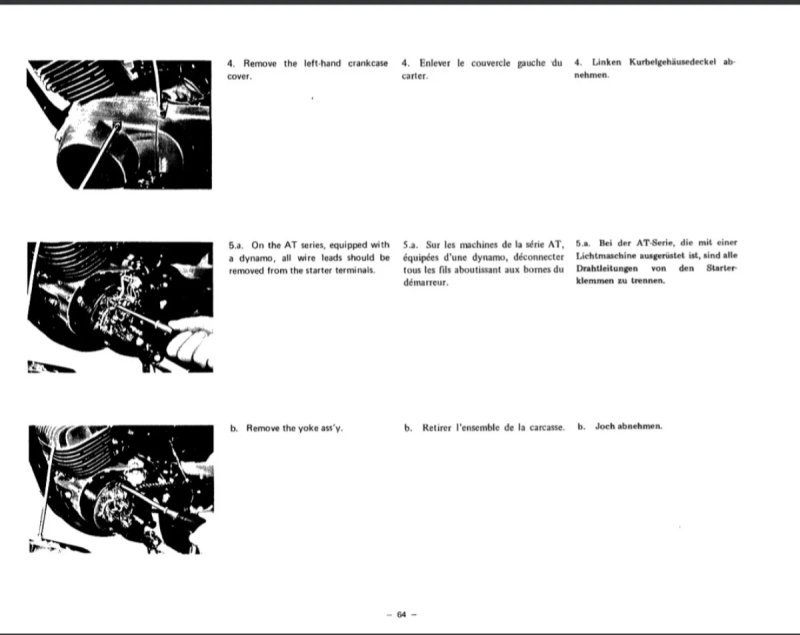 Manual de Taller Yamaha AT1, AT2, AT3, CT1, CT2, CT3, LT3 1969-1973 - Imagen 3