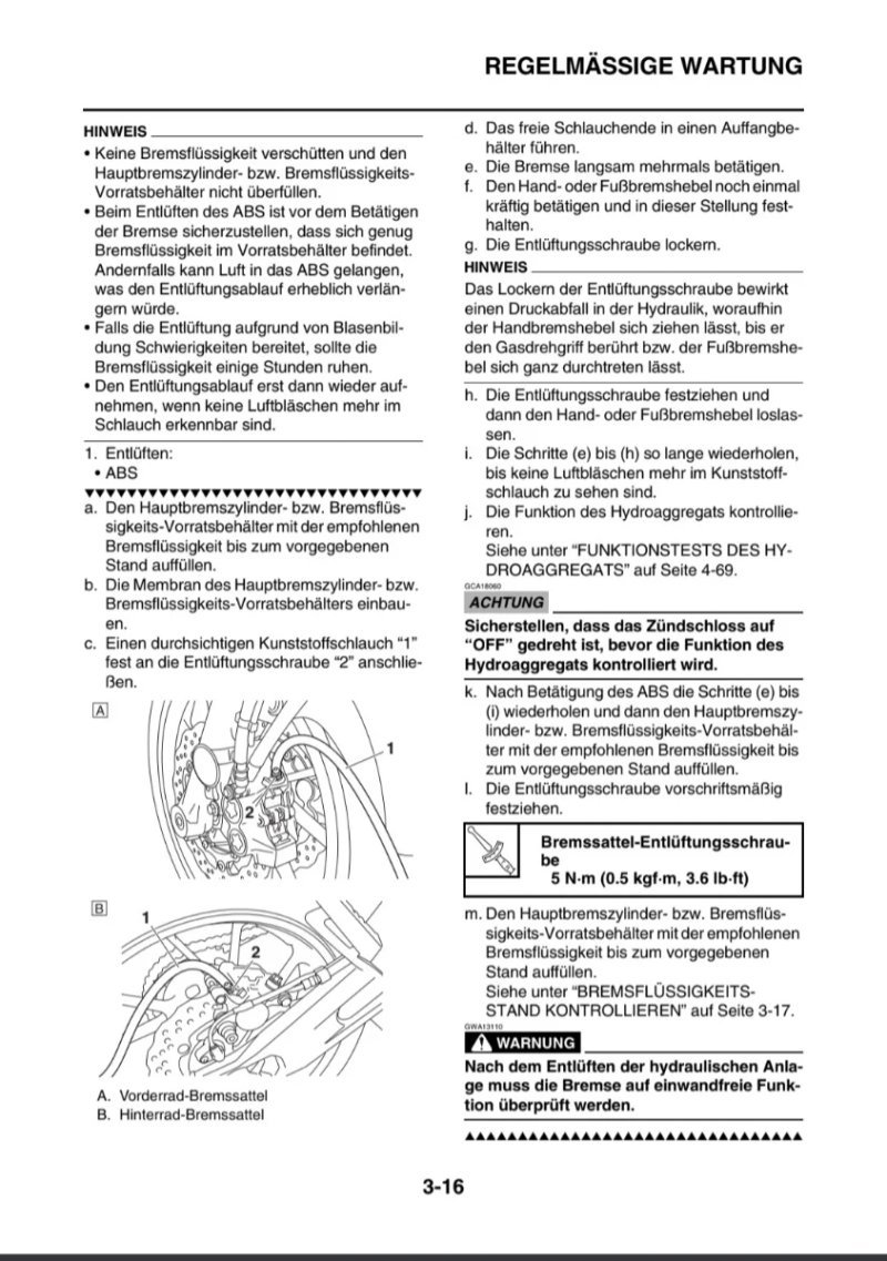 Manual de Taller Yamaha MT07A MT07AH 2017 - Imagen 3