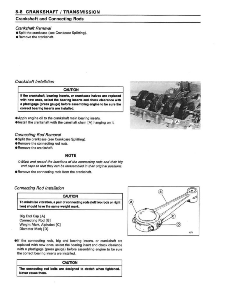 Manual de Taller Kawasaki Ninja ZX-6R 1997 - Imagen 3