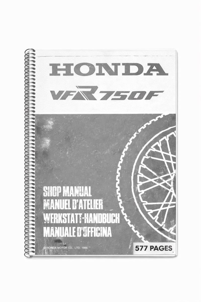 Manual de Taller Honda VFR750F 1986
