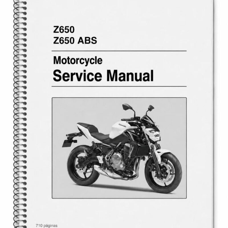 Manual de Taller Kawasaki Z 650 2017