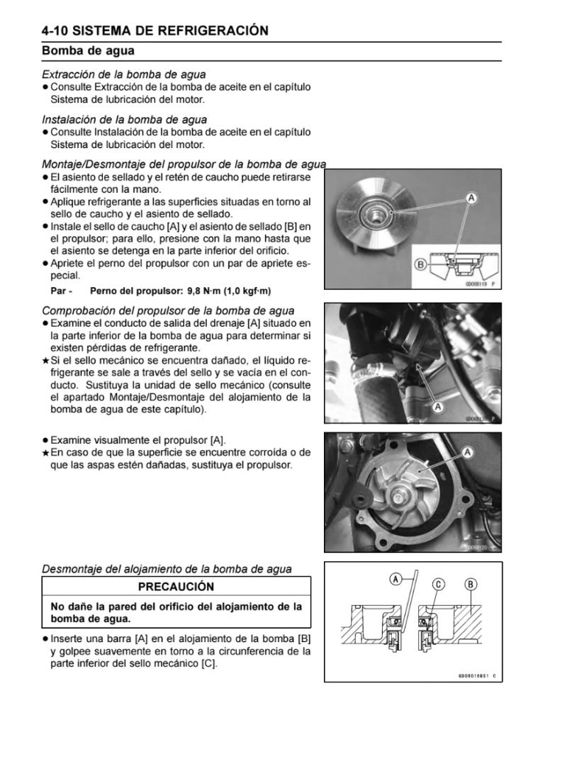 Manual de Taller Kawasaki ZX -6R 2005 - Imagen 3