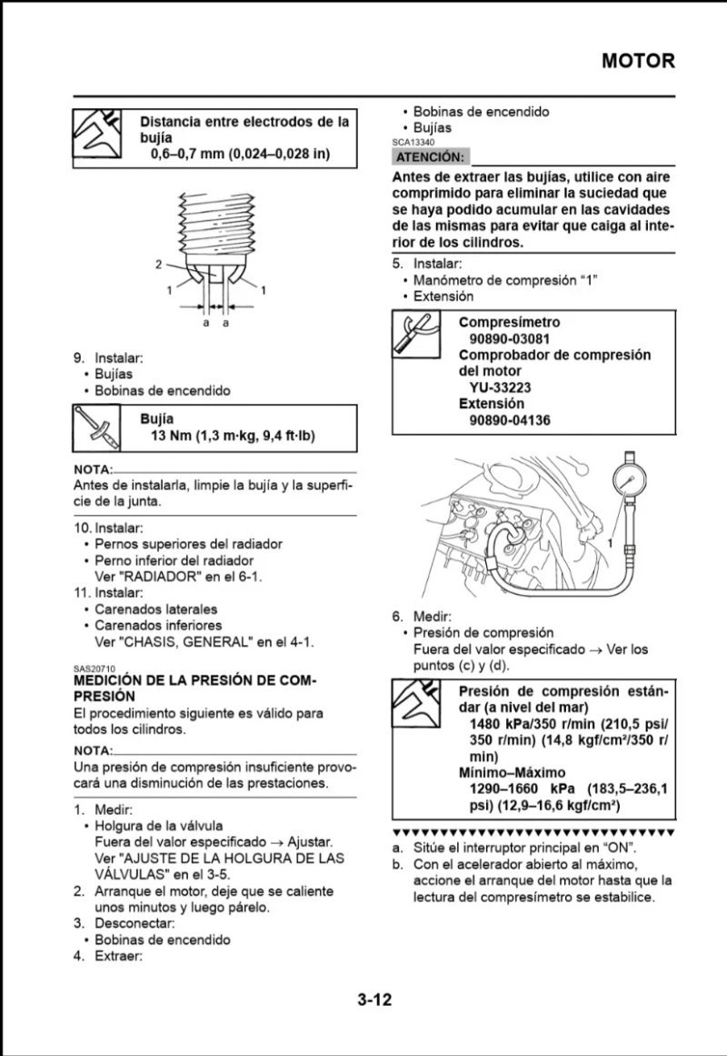 Manual de Taller Yamaha YZF-R1(W) 2007 - Imagen 3