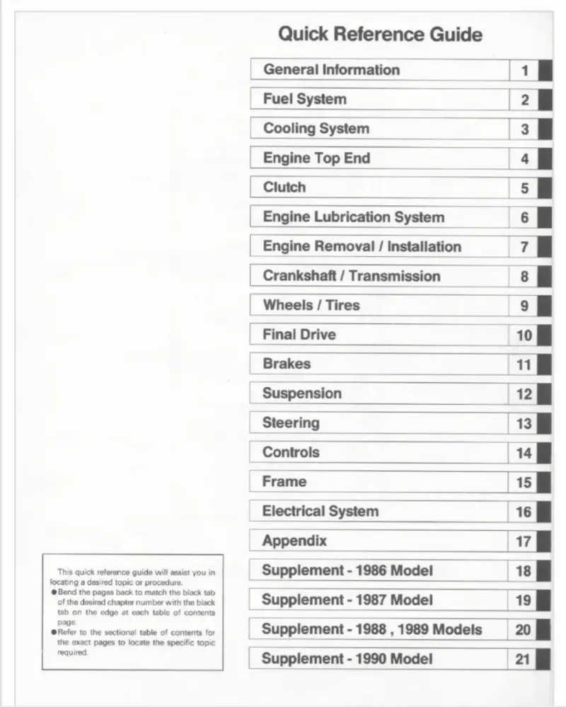 Manual de Taller Kawasaki GPz900R - Imagen 2