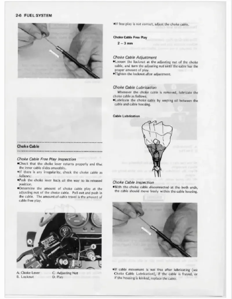 Manual de Taller Kawasaki GPz900R - Imagen 3