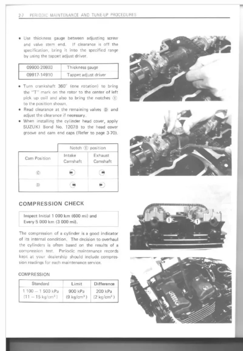 Manual de Taller Suzuki GSX1100 GSX1150 - Imagen 3