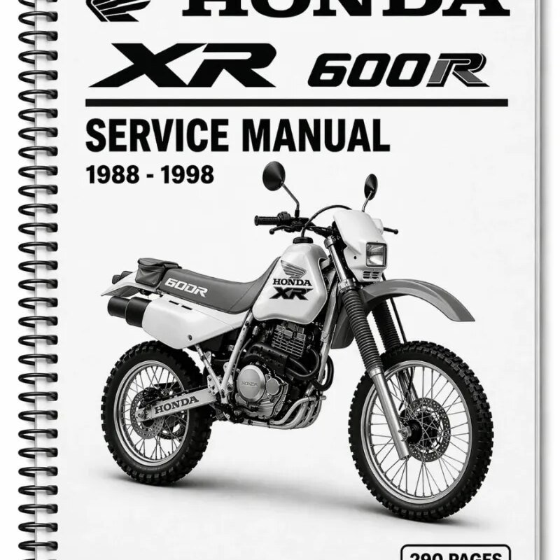 Manual de Taller  Honda XR 600R 1988-1998