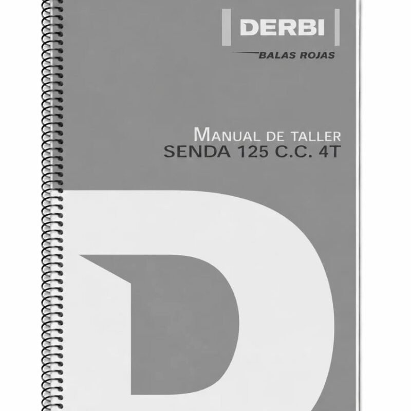 Manual de Taller Derbi Senda 125 SM 2005