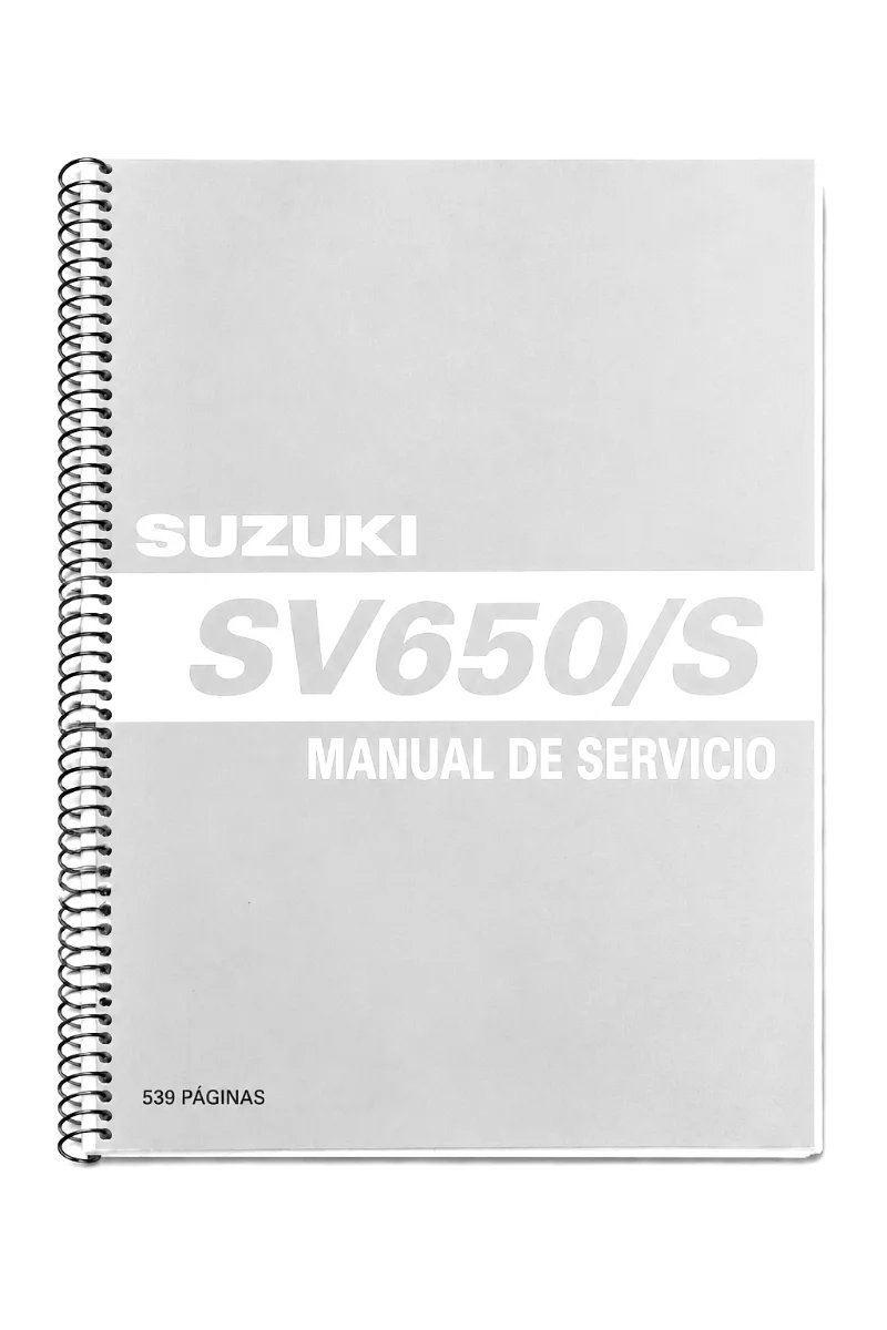 Manual de Taller Suzuki SV650/S 2004-2006