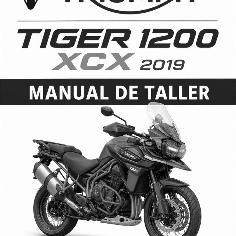 Manual de Taller Triumph Tiger 1200 XCX 2019