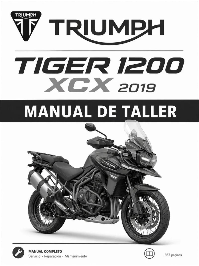Manual de Taller Triumph Tiger 1200 XCX 2019