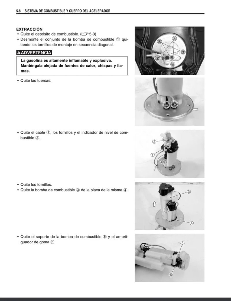 Manual de Taller Suzuki GSR600 2006 - Imagen 3