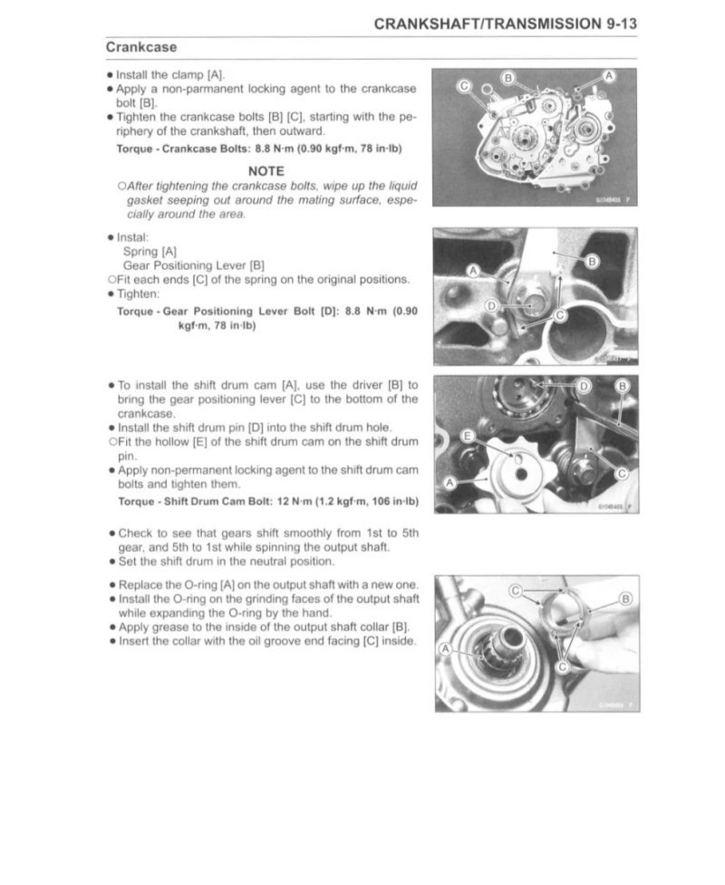 Manual de Taller Kawasaki KLR650 (2007) - Imagen 3