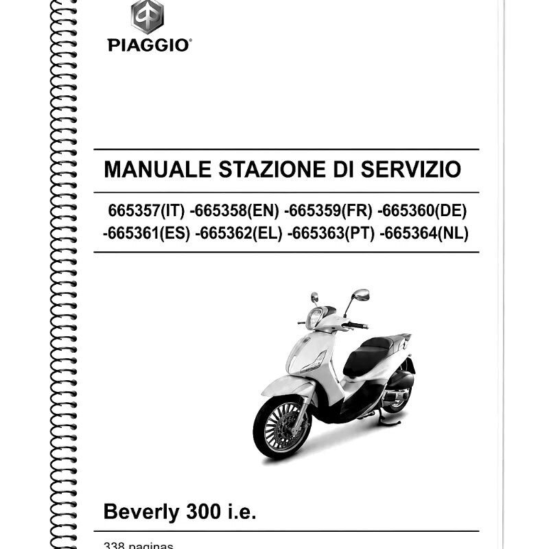 Manual Piaggio Beverly 300 i.e. 2011