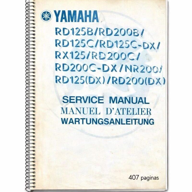 Manual Servicio Yamaha RD125/RD200/RX125