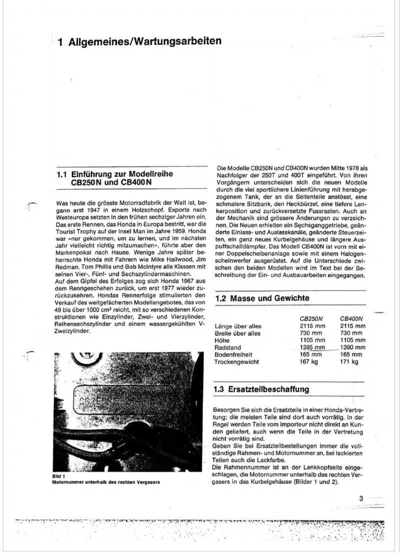 Manual de Taller Honda CB 400 N - Imagen 2