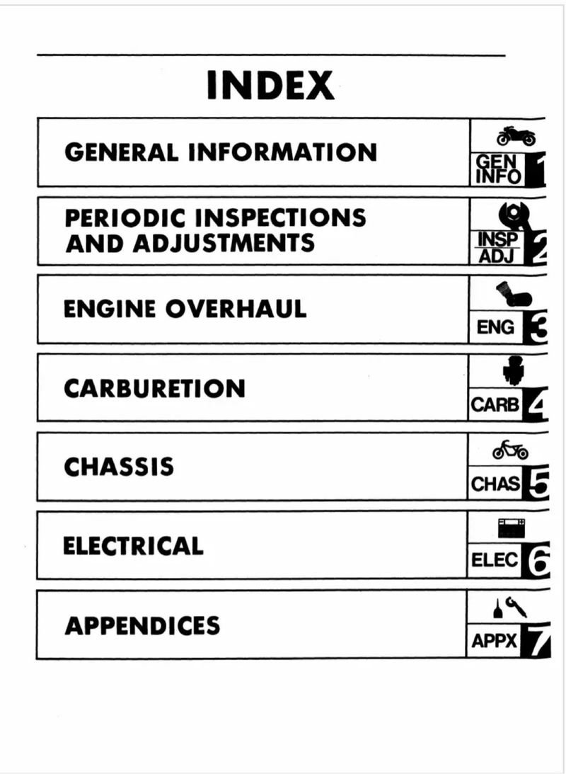 Manual de Taller Yamaha FJ 1100/1200 - Imagen 2