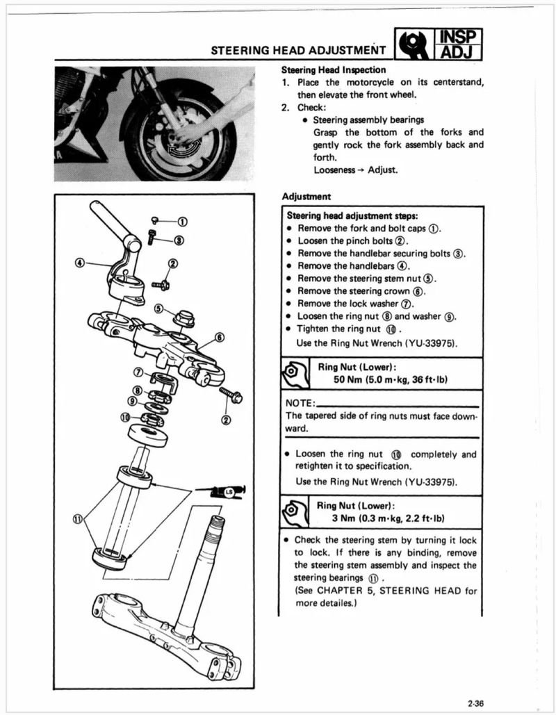 Manual de Taller Yamaha FJ 1100/1200 - Imagen 3