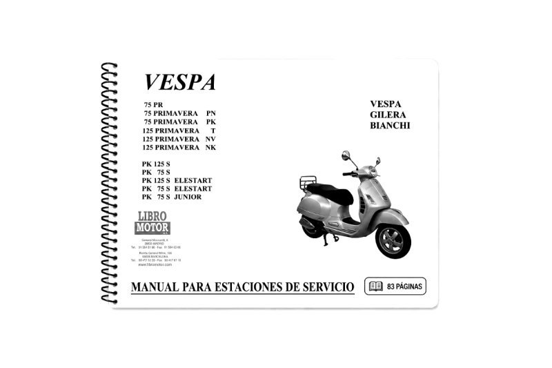 Manual de Taller Vespa Gilera Bianchi