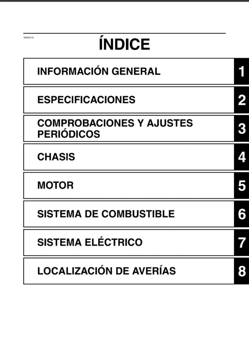 Manual de Taller Yamaha MT-01(T) 2005 (en español) - Imagen 2