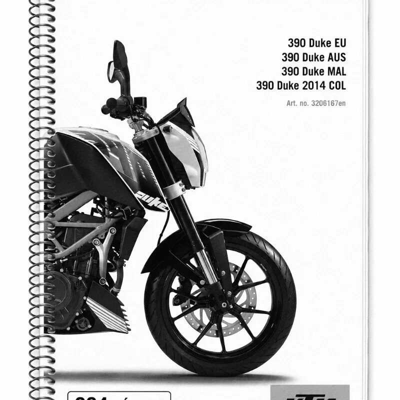 Manual de Taller KTM DUKE duke 390 2013