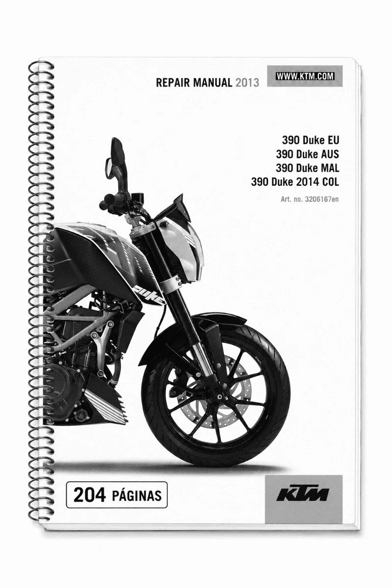 Manual de Taller KTM DUKE duke 390 2013