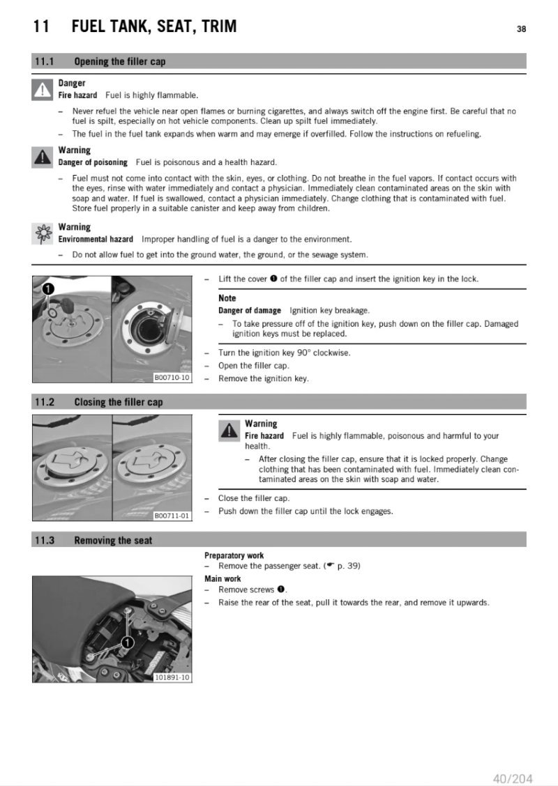 Manual de Taller KTM DUKE duke 390 2013 - Imagen 3