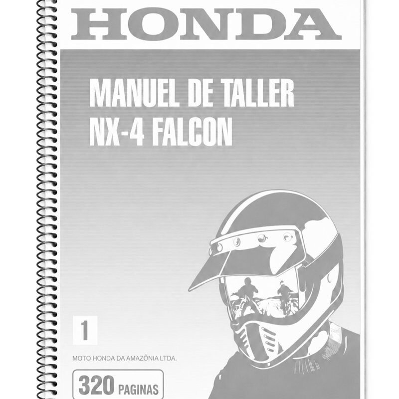 Manual Taller Honda NX-4 Falcon 2017