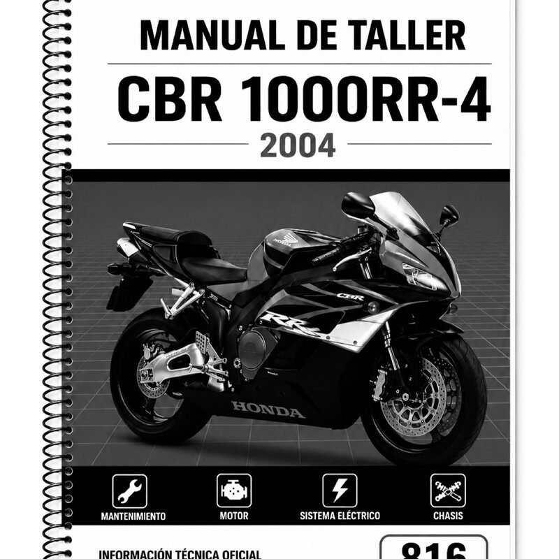 Manual Taller Honda CBR 1000RR-4 2004 - 2005 SC57