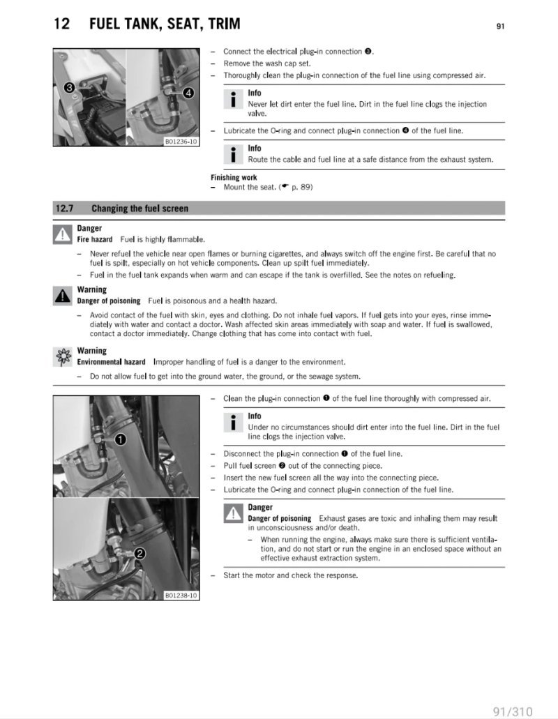 Manual de Taller KTM EXC -F 2013 - Imagen 3