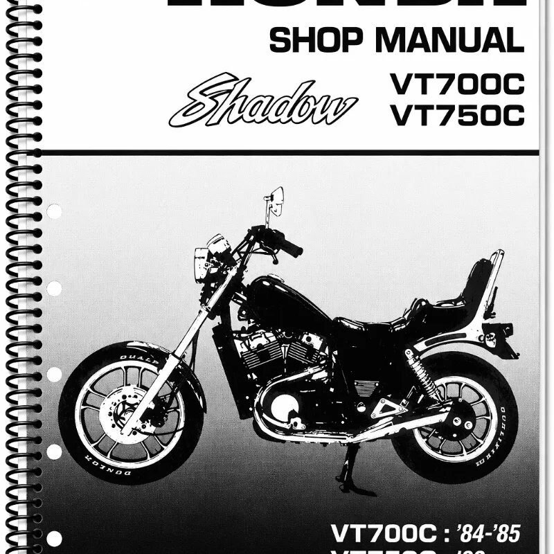 Manual Taller Honda Shadow VT700C VT750C 1983-1985