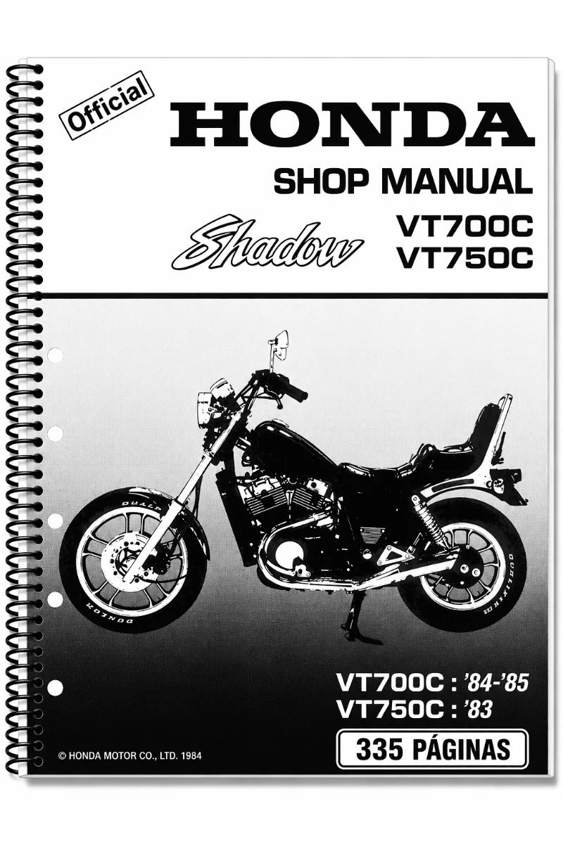 Manual de Taller Honda Shadow VT700C VT750C 1983-1985