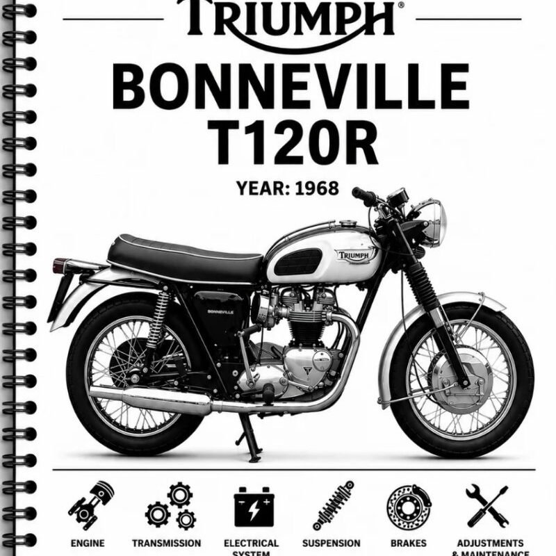 Manual Taller Triumph Bonneville T120R 1968