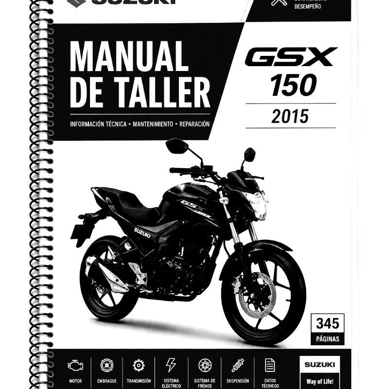 Manual Taller Suzuki GSX 150 2015