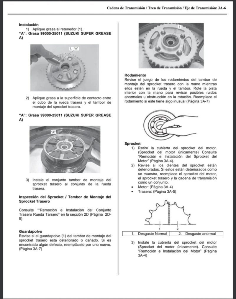 Manual de Taller Suzuki GSX 150 2015 - Imagen 3
