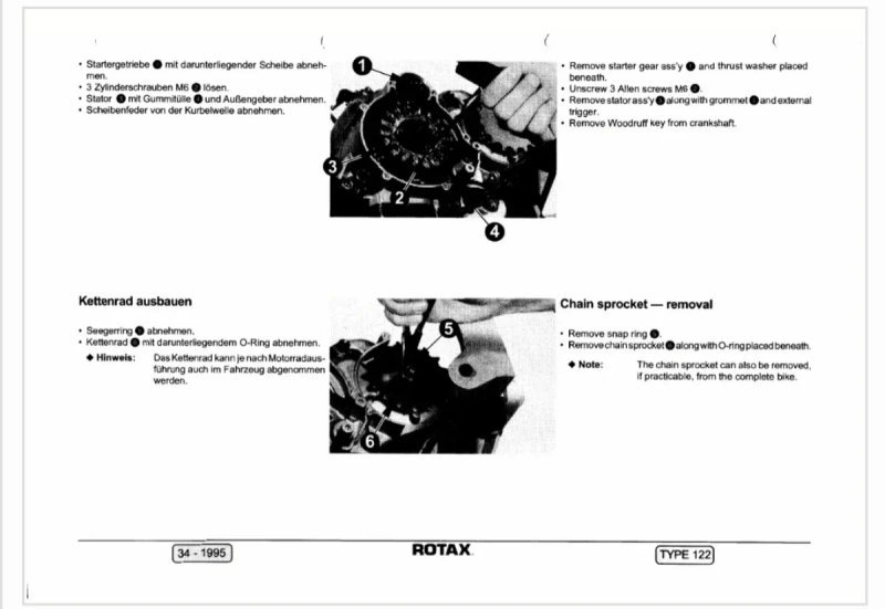 Manual de Taller Aprilia - 122 Rotax (125 RS) - Imagen 3