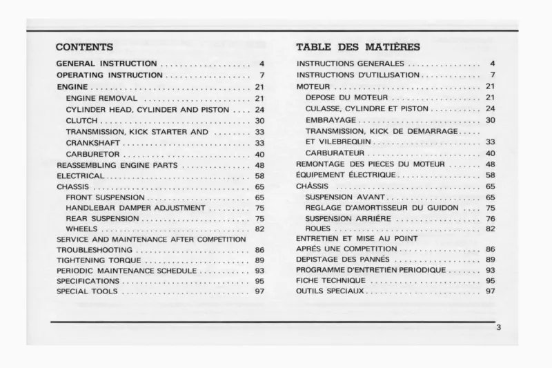 Manual de Taller Suzuki RM400 1977 - Imagen 2