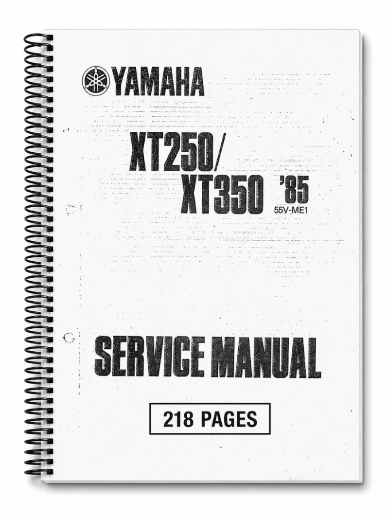 Manual de Taller Yamaha XT250/XT350 1985