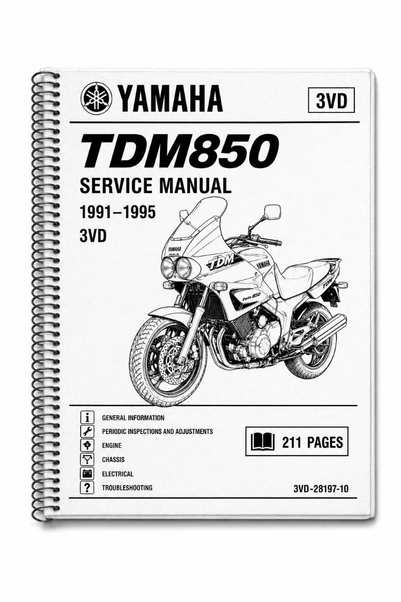 Manual de Taller Yamaha TDM850 3VD 1991-1995