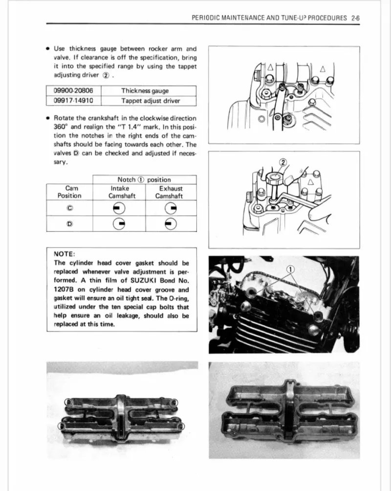 Manual de Taller Suzuki GSX750E/ES - Imagen 3