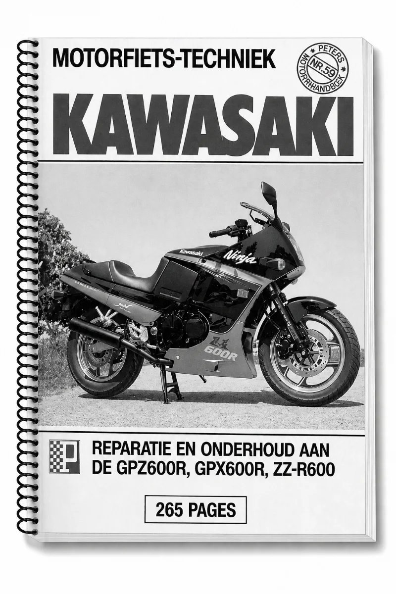 Manual de Taller Kawasaki GPZ600R, GPX600R, ZZ-R600