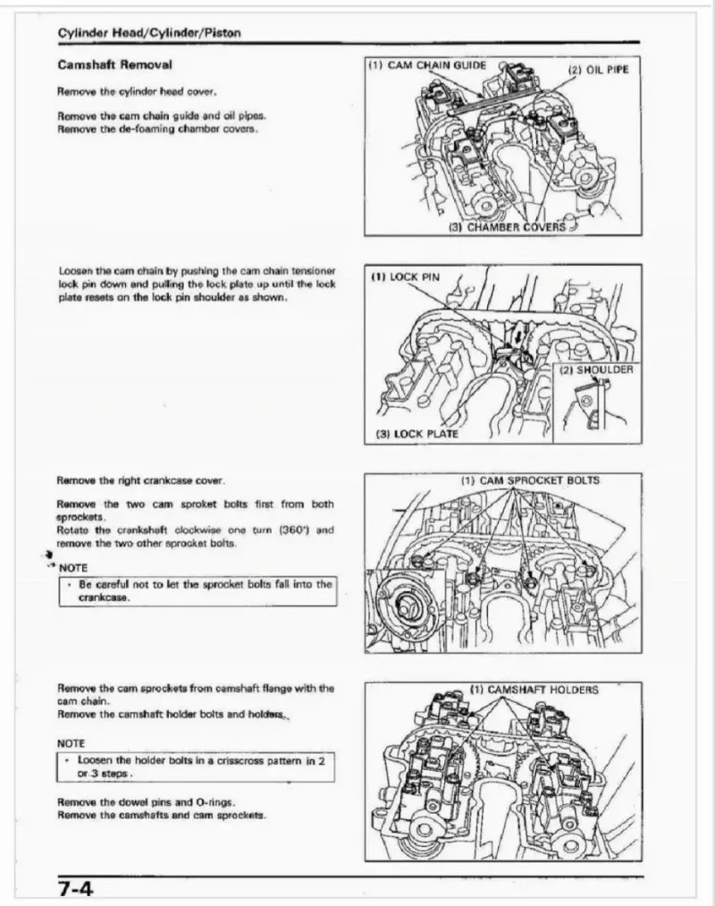 Manual de Taller Honda CB750 1992 - Imagen 3