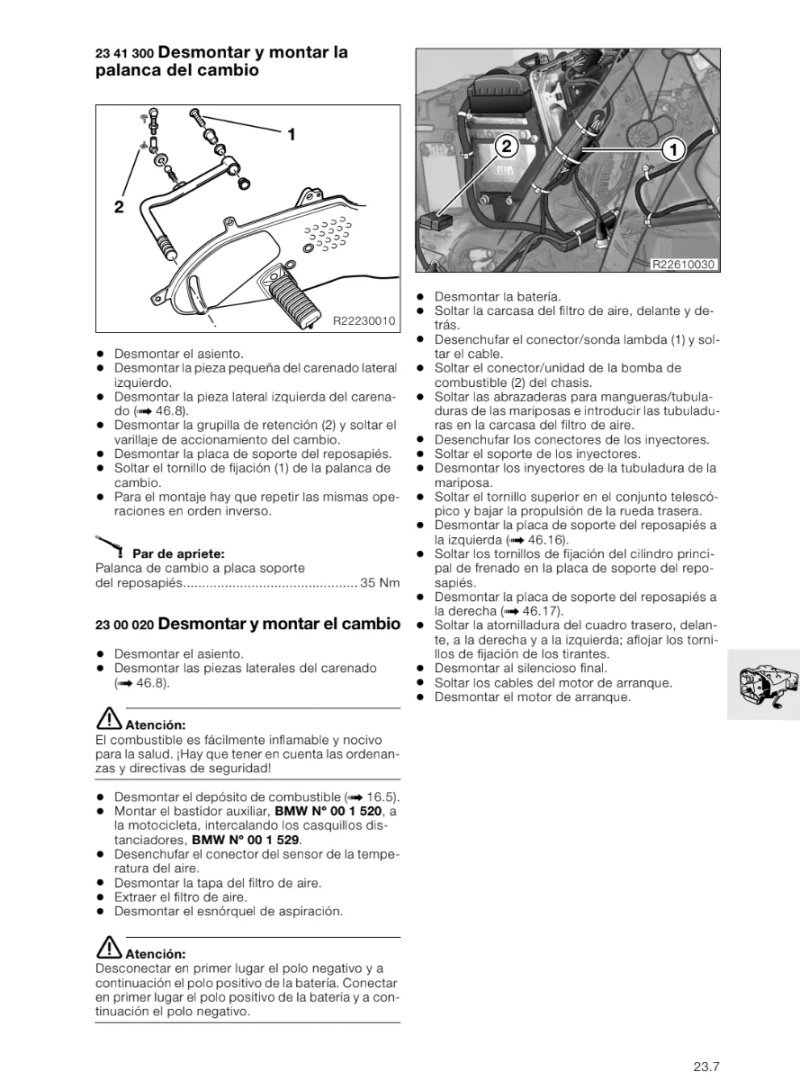 Manual de Taller BMW R1150 RT - Imagen 4