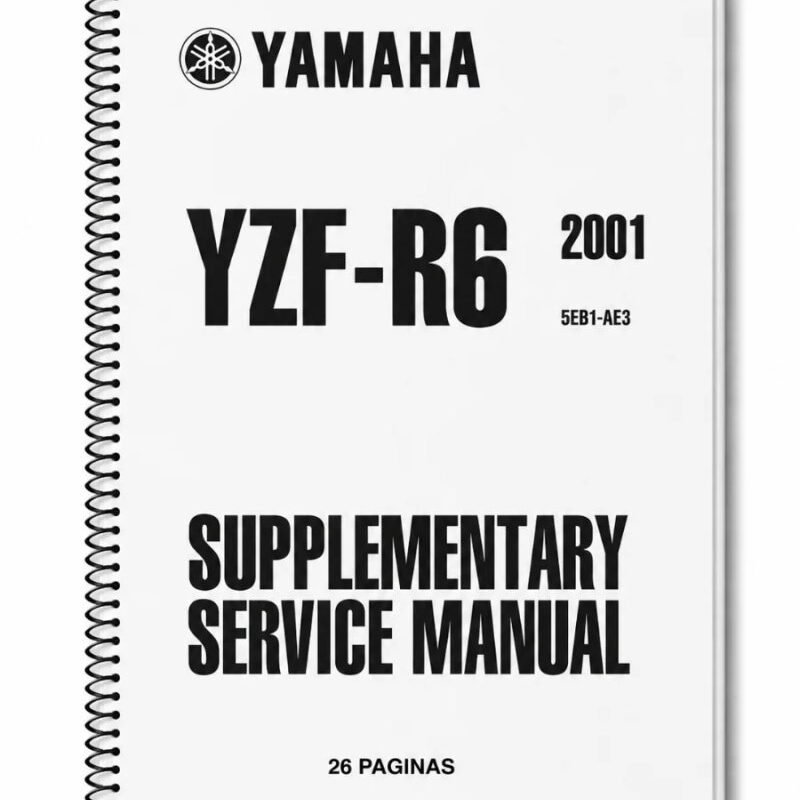 Manual de Taller Yamaha YZF-R6 2001