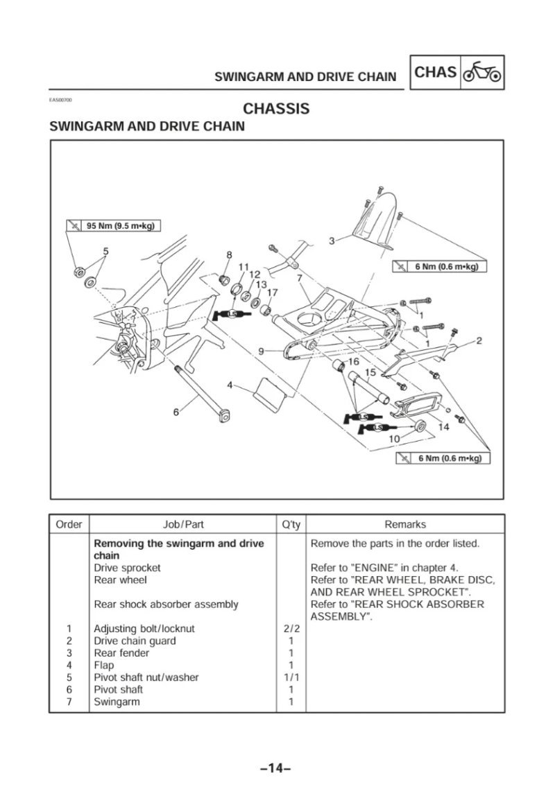 Manual de Taller Yamaha YZF-R6 2001 - Imagen 3