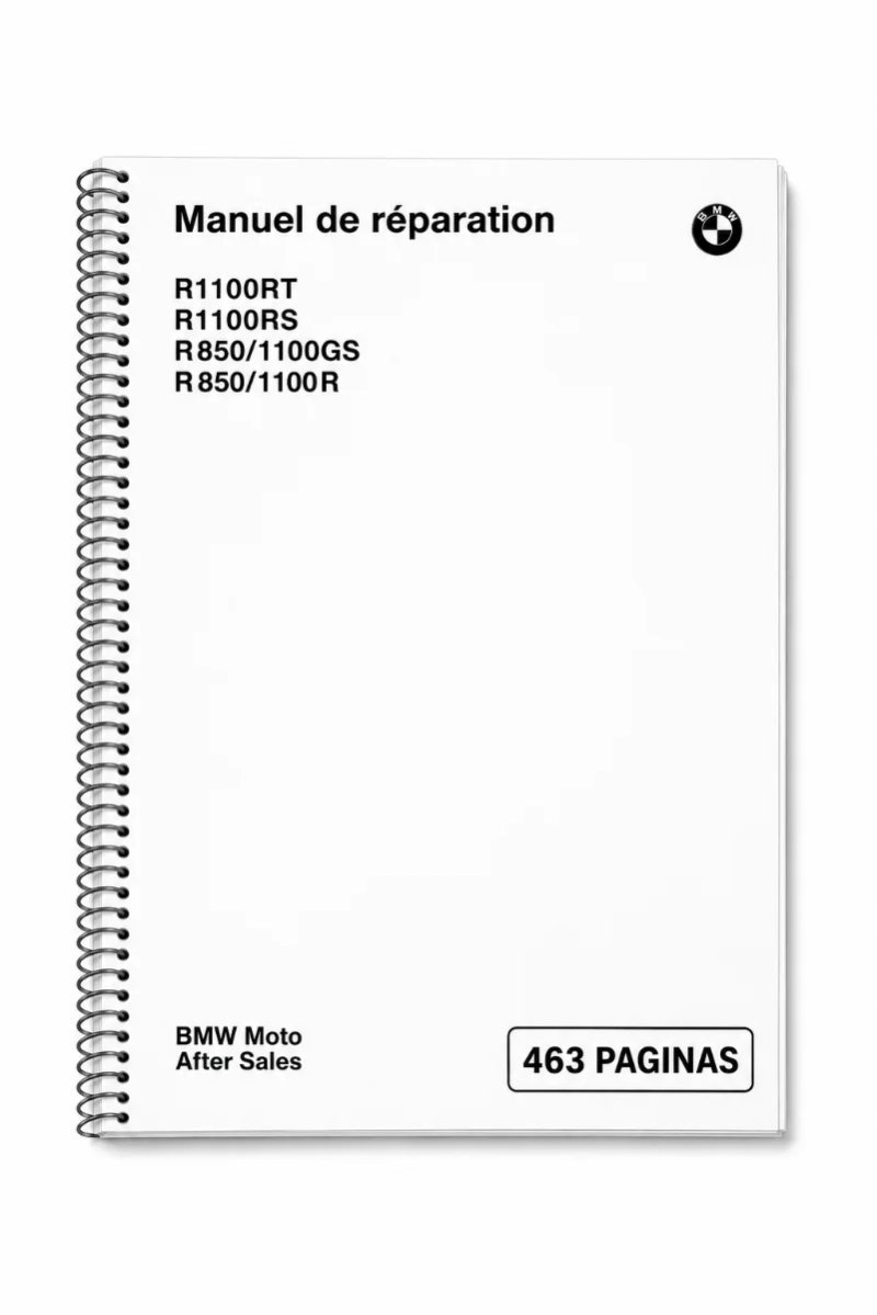 Manual de Taller BMW R1100RT - R1100RS R850/1100GS