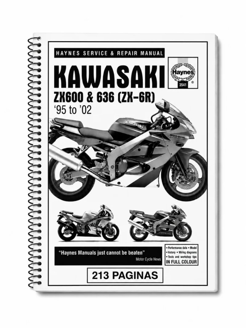 Manual de Taller Kawasaki ZX600 & 636 (ZX-6R) 1995-2002